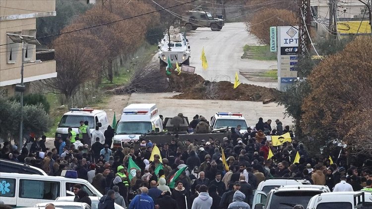 Siyonist İsrail'in Güney Lübnan'da saldırıları sürüyoer: 1 şehit, 7 yaralı