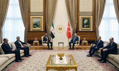 Cumhurbaşkanı Erdoğan, Ahmed Şara ile bir araya geldi