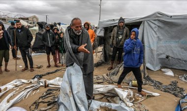 Gazze'de şiddetli rüzgar ve yağış nedeniyle yüz binlerce Filistinli zor durumda