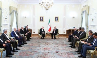 Hamas heyeti Tahran'da Hamaney, Pezeşkiyan ve Kalibaf ile görüştü