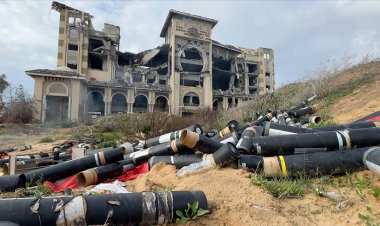 Siyonist İsrail, Gazze'deki üniversiteyi mühimmat çöplüğüne çevirdi