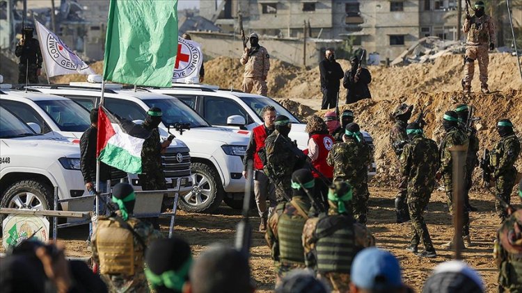 Gazze'de 4. tur esir takasında 183 Filistinli serbest kaldı