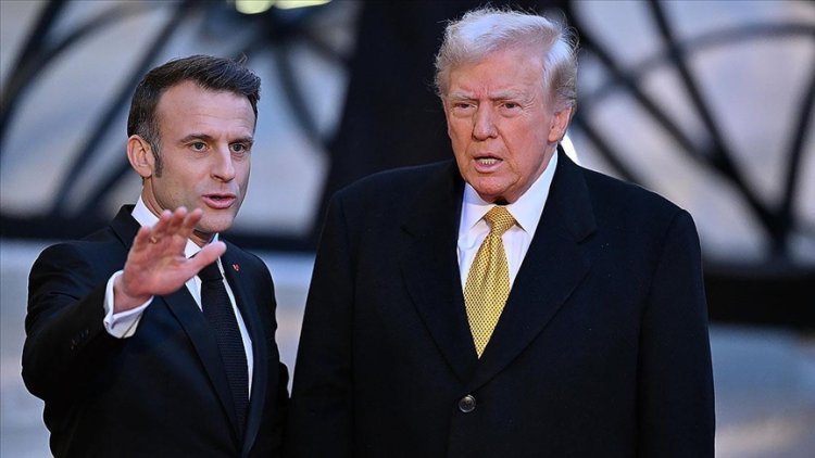 Macron'dan Trump'a: "Gazze boş değil, 2 milyon insan yaşıyor"