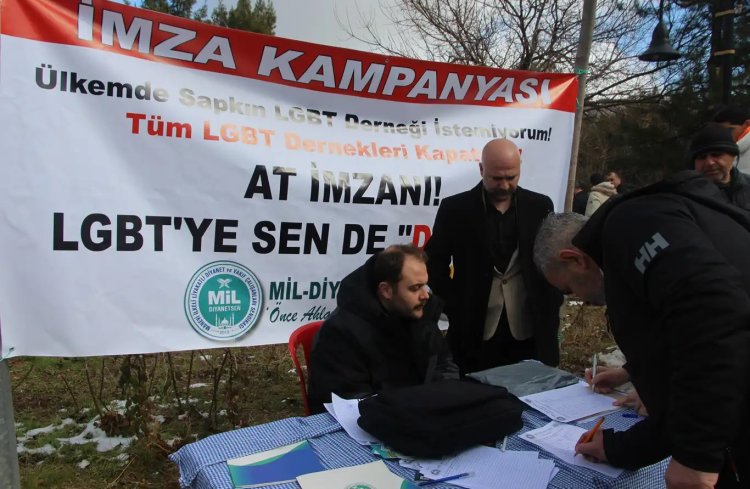 Sapkın derneklerin kapatılması için imza kampanyasına yoğun ilgi