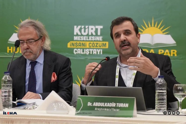 Dr. Turan: Kürt meselesini PKK ile çözmeye çalışmak dış dayatmaya boyun eğmektir