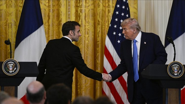 Macron'un, gümrük konusunda Trump ile görüşmesi umutlu geçmedi