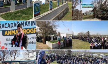 ​Karacadağlılar "Mayın Şehidleri"ni andı