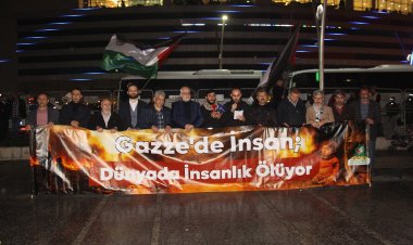 Diyarbakır'da Gazze'deki son katliamlar telin edildi