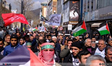 Van'da "Gazze İçin Meydanlara" yürüyüşü düzenlendi