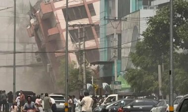 Myanmar'da 7,7 ve 6,4 büyüklüğünde iki deprem