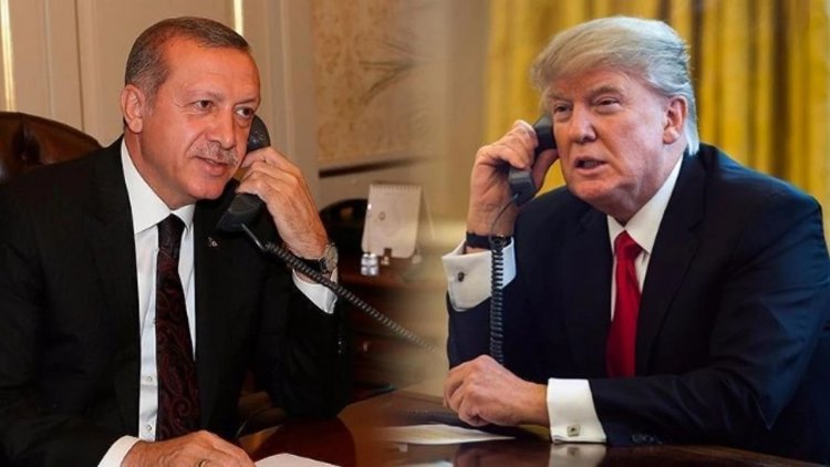 Erdoğan ile Trump telefonda görüştü