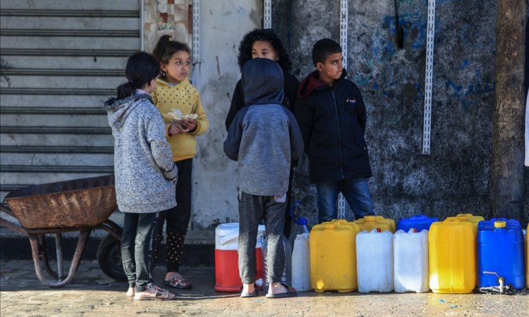 Gazze'deki ikinci büyük su arıtma tesisi de durma noktasına geldi