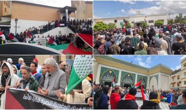 Fas'ta Gazze için yükselen ses: "Gazze ateş altında, ey İslam dünyası"