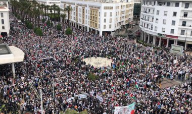 Rabat sokakları Filistin için ayakta: “Fas ve Filistin, tek millet!”
