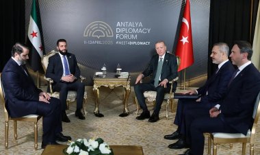 Cumhurbaşkanı Erdoğan, Suriye Cumhurbaşkanı Şara ile görüştü