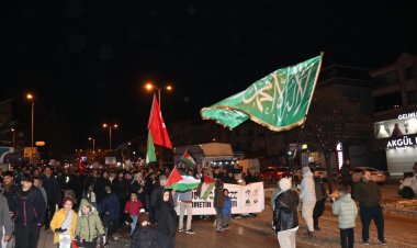 Türkiye'de milyonlarca insan aynı anda tekbir getirerek Gazze'ye destek verdi
