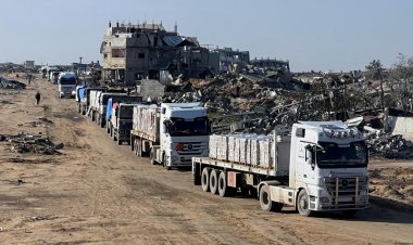 İşgalci İsrail, Gazze Şeridi'ne "kıtlık yaşanmaması için temel miktarda gıda" geçişine izin verdi