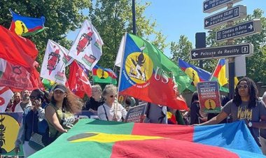 Paris'te Yeni Kaledonya için bağımsızlık yürüyüşü: “Kahrolsun sömürgecilik, yaşasın direniş”