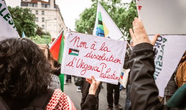 Fransa’da Filistin yanlısı Urgence Palestine grubunun kapatılması yargıya taşındı