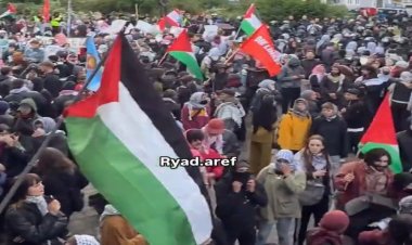 Berlin’in kalbinde binler, Nekbe'nin yıl dönümünde Gazze ile dayanışma için toplandı