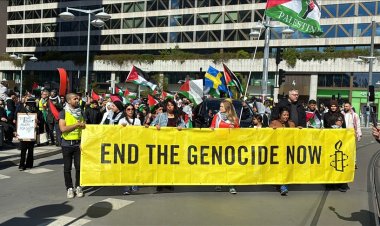 Avrupa'da Filistin'e destek gösterileri düzenlendi