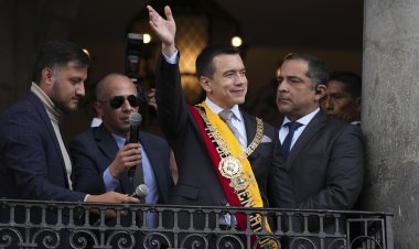 Ekvador'da seçimleri kazanan devlet başkanı Daniel Noboa yemin etti