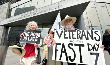 ABD'de barış yanlılarından Gazzelilerle dayanışma için 40 günlük açlık eylemi