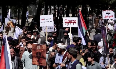 Afganlar Gazze için yürüdü; küresel sessizlik 'ihanettir'