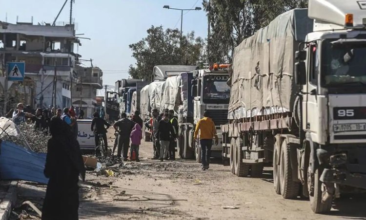 Gazze'deki hükümet: Yardımların İsrail aracılığıyla dağıtma planlarını reddediyoruz