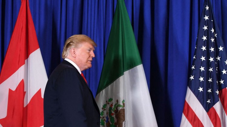 Trump, Kanada ve Meksika ile herhangi bir gerginlik görmediğini söyledi