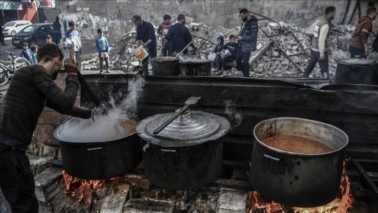 BM: İsrail'in tam ablukası nedeniyle Gazze'de 80'den fazla aşevi kapandı