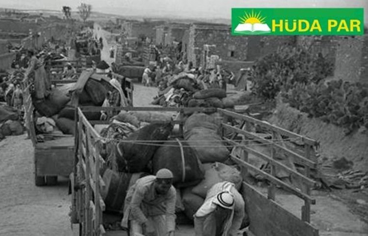 HÜDA PAR’dan Nekbe mesajı: Filistin topraklarının sahibi Filistin halkıdır!