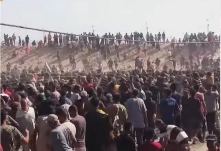 İşgalci İsrail'in desteklediği yardım noktasında askerler Filistinlilere ateş açtı