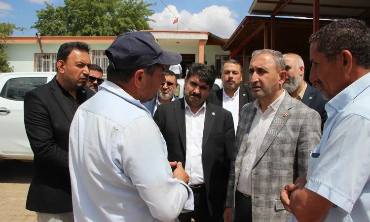 Milletvekili Demir kayıp olan Onurcan'ı arama çalışmalarını yerinde inceledi