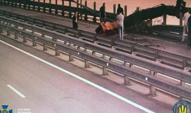 Ukrayna Güvenlik Servisi: Kırım Köprüsü'nü üçüncü kez vurduk