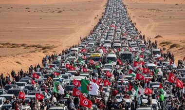 'Direniş Kervanı' yolunu sürdürüyor, işgalci rejime meydan okuyor