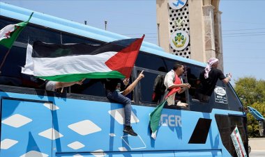 Gazze'ye ilerleyen Mağrib Direniş Konvoyu'nun Libya'nın doğusuna geçişine izin verilmiyor