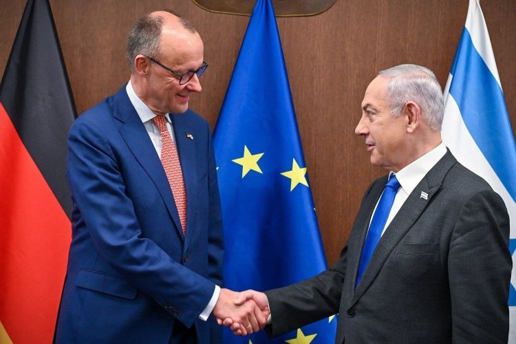 Merz, Netanyahu ile görüştü: Gazze’ye yardım çağrısı yaptı, İsrail’e desteğini yineledi