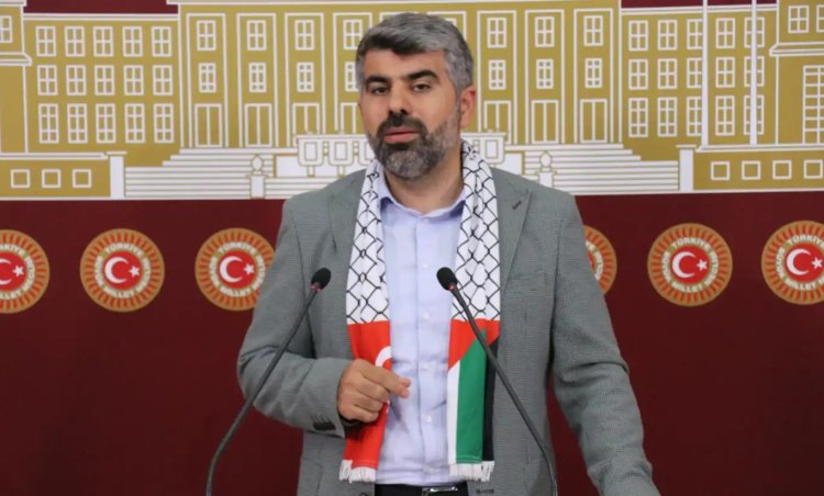 HÜDA PAR Milletvekili Dinç: Yardım filolarının güvenliği savaş gemileriyle sağlanmalı