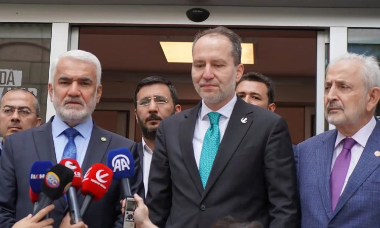 HÜDA PAR Genel Başkanı Yapıcıoğlu'ndan Yeniden Refah Partisi'ne ziyaret