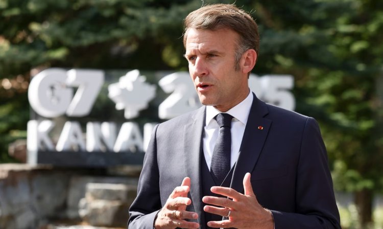 Macron: İran'da rejimi zorla değiştirmek stratejik bir hata
