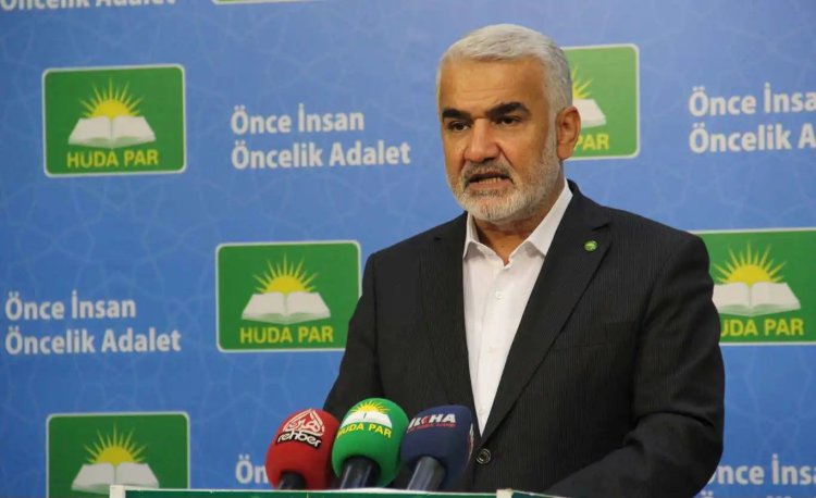HÜDA PAR Genel Başkanı Yapıcıoğlu'ndan İran mesajı: Yarın çok geç olabilir