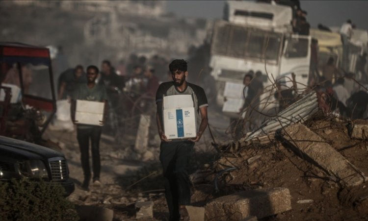 Gazze'de ki yardım dağıtım görüntüleri, İsrail’in 'yardımları Hamas kontrol ediyor' iddiasını çürüttü
