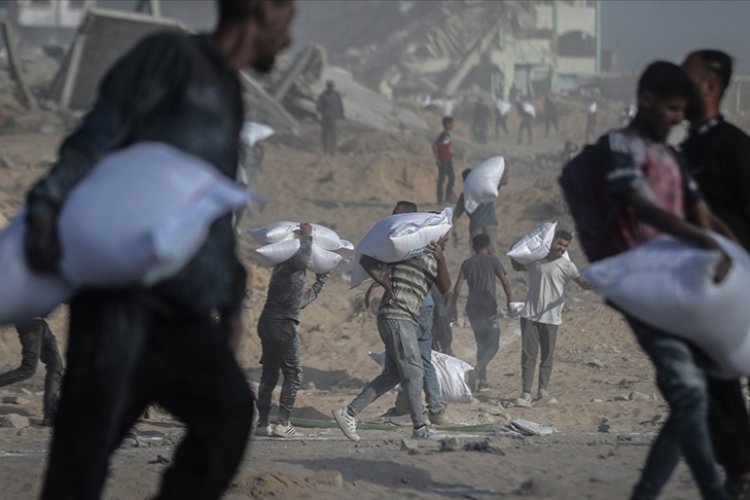 İsrail'in Gazze'de dağıttığı un çuvallarında uyuşturucu hap bulundu