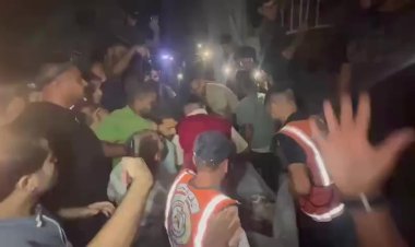 Katil İsrail, sivillerin barındığı Halime es-Sa'diya Okulu'na saldırdı