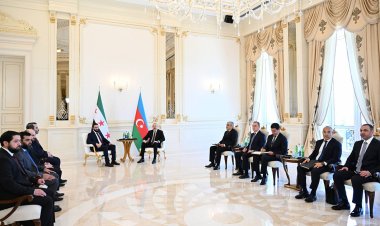 Suriye Cumhurbaşkanı Şara, Azerbaycan'da