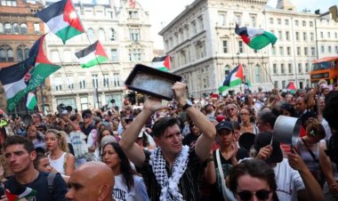 New York'ta Gazze için BM önünde protesto: Açlığa ve soykırıma son verilsin