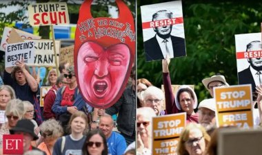 Trump’ın İskoçya ziyareti protestolarla karşılandı: “Trump’ı durdurun, Gazze’yi özgür bırakın”