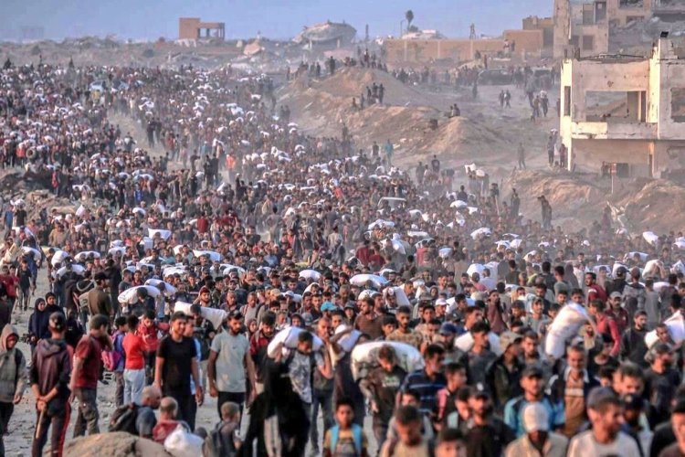 Yardım bekleyen Filistinli sivillere yeni saldırı