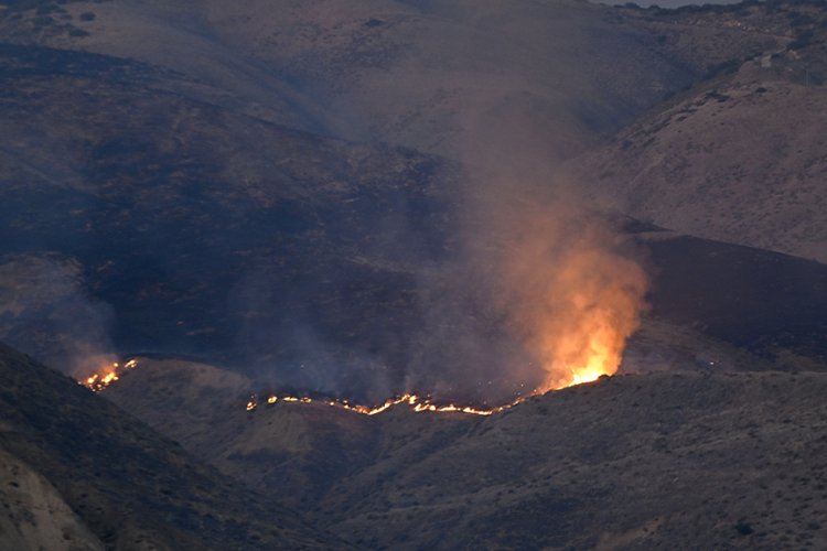ABD'nin California eyaletinde yangınlar, 22 bin hektardan fazla alanı kapladı